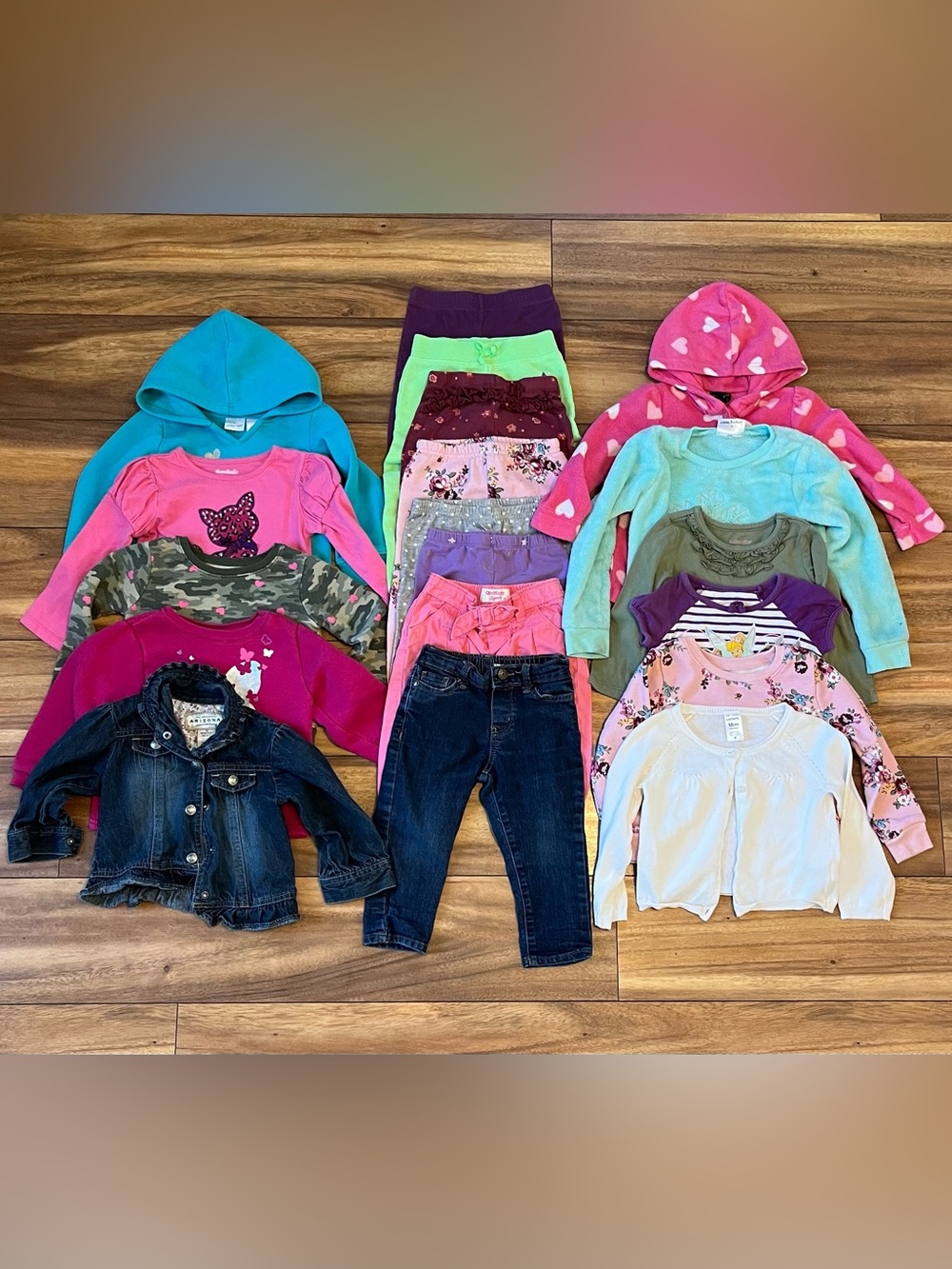 Baby girl 18-24mo Y2K LOT21pcs infant clothing bundle fall winter